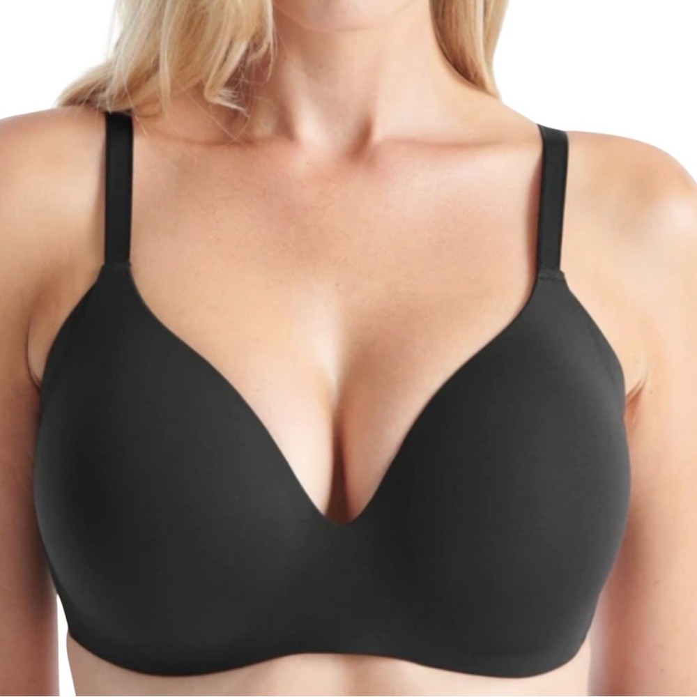 Knix NWTS Wing Woman Contour Bra Black, Wireless, size 32DD